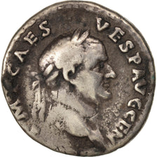 Coin, Vespasian, Denarius, Rome, VF(30-35), Silver, RIC:513