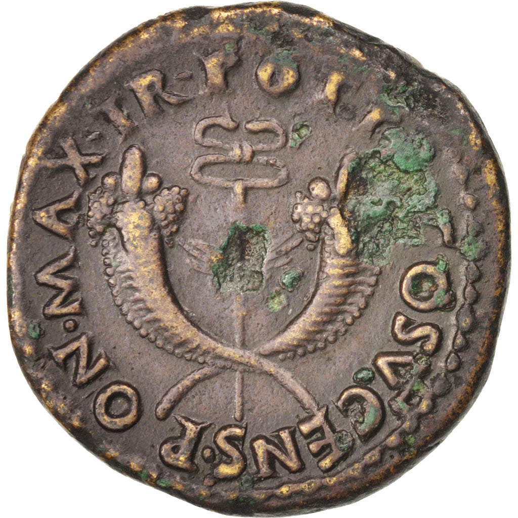 Coin, Vespasian, Dupondius, EF(40-45), Bronze, RIC:756