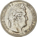 Moneda, Francia, Louis-Philippe, 5 Francs, 1831, Marseille, BC+, Plata