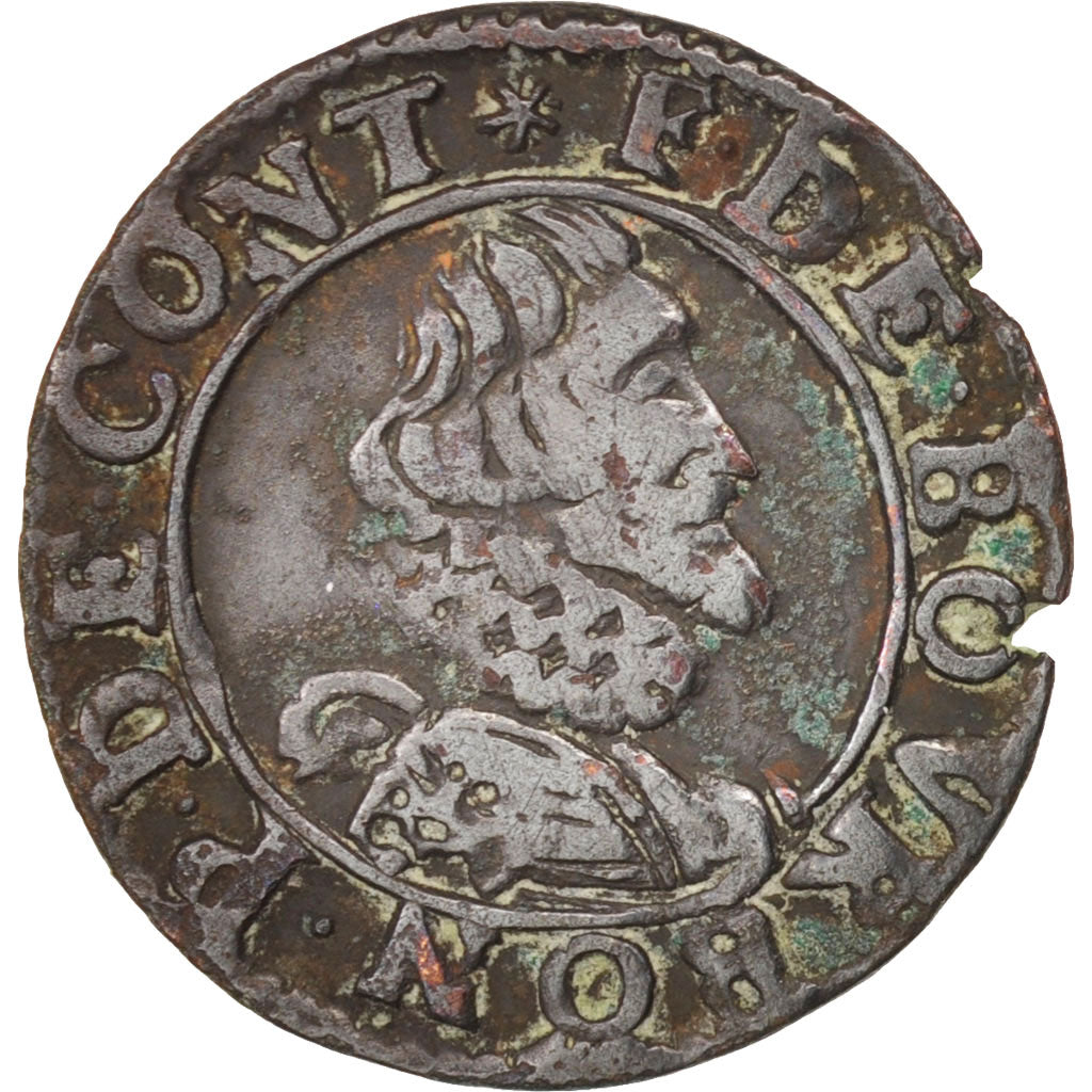 Coin, France, Double Tournois, Undated, VF(30-35), Copper, CGKL:662