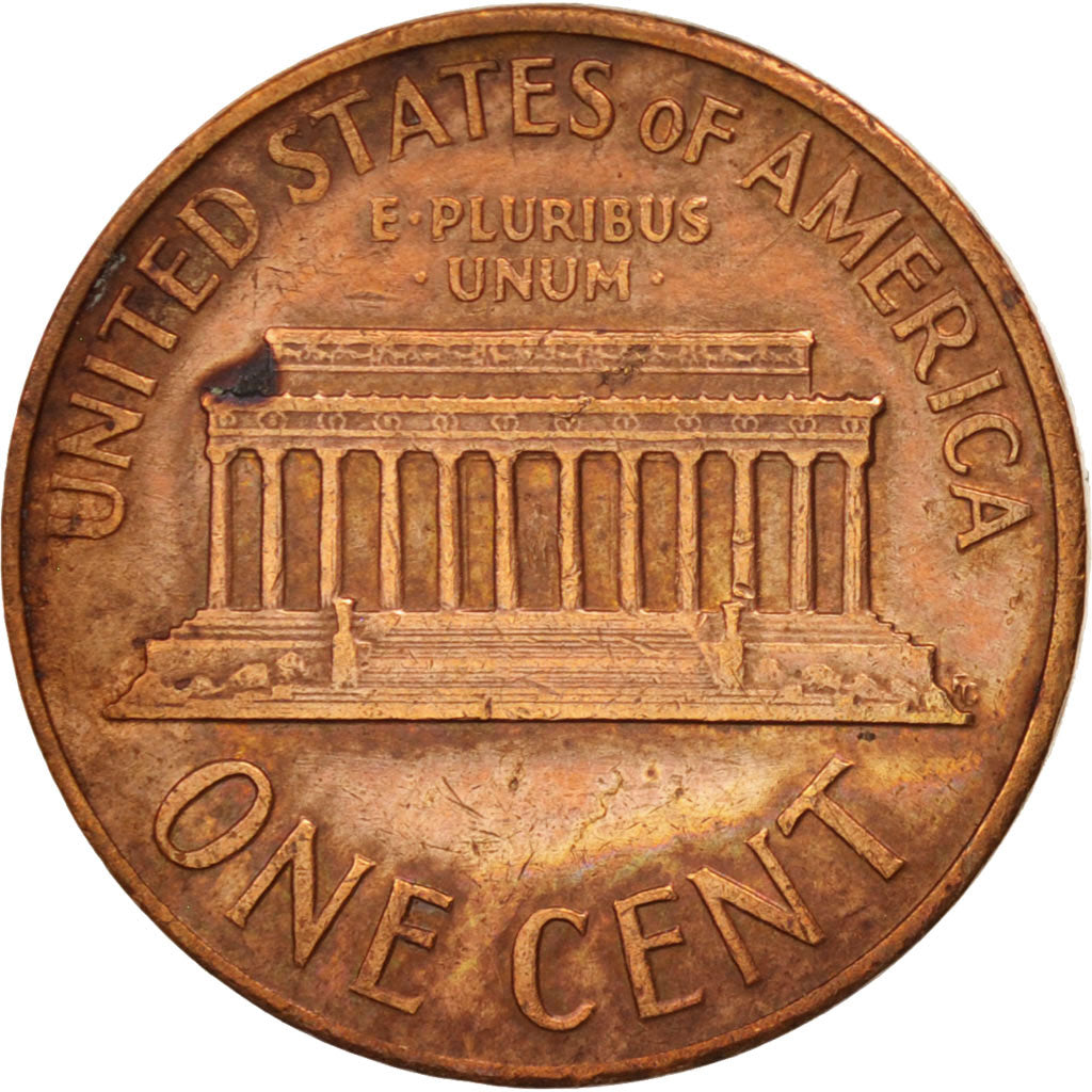 Monnaie, États-Unis, Lincoln Cent, Cent, 1967, U.S. Mint, Philadelphie, TTB