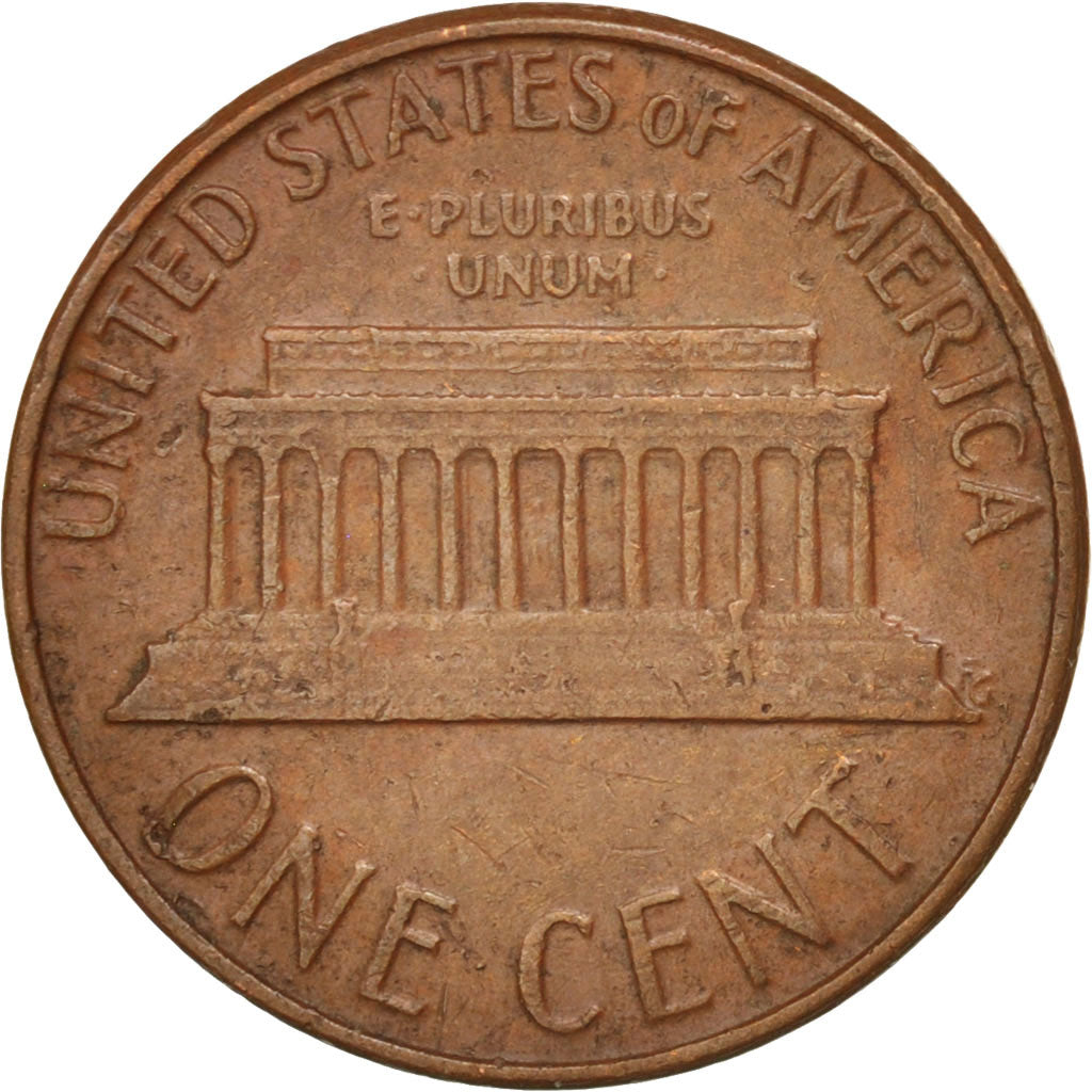 Coin, United States, Lincoln Cent, Cent, 1975, U.S. Mint, Denver, EF(40-45)
