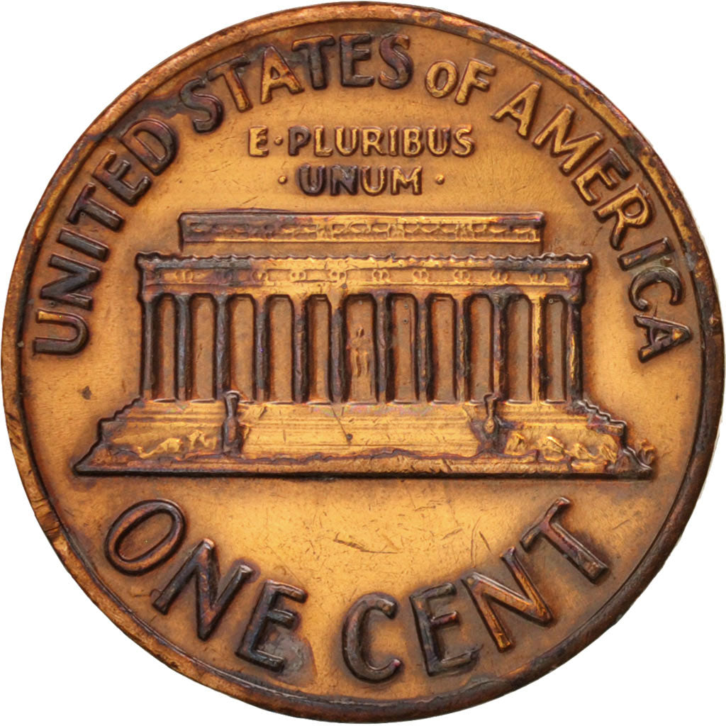 Coin, United States, Lincoln Cent, Cent, 1972, U.S. Mint, Philadelphia