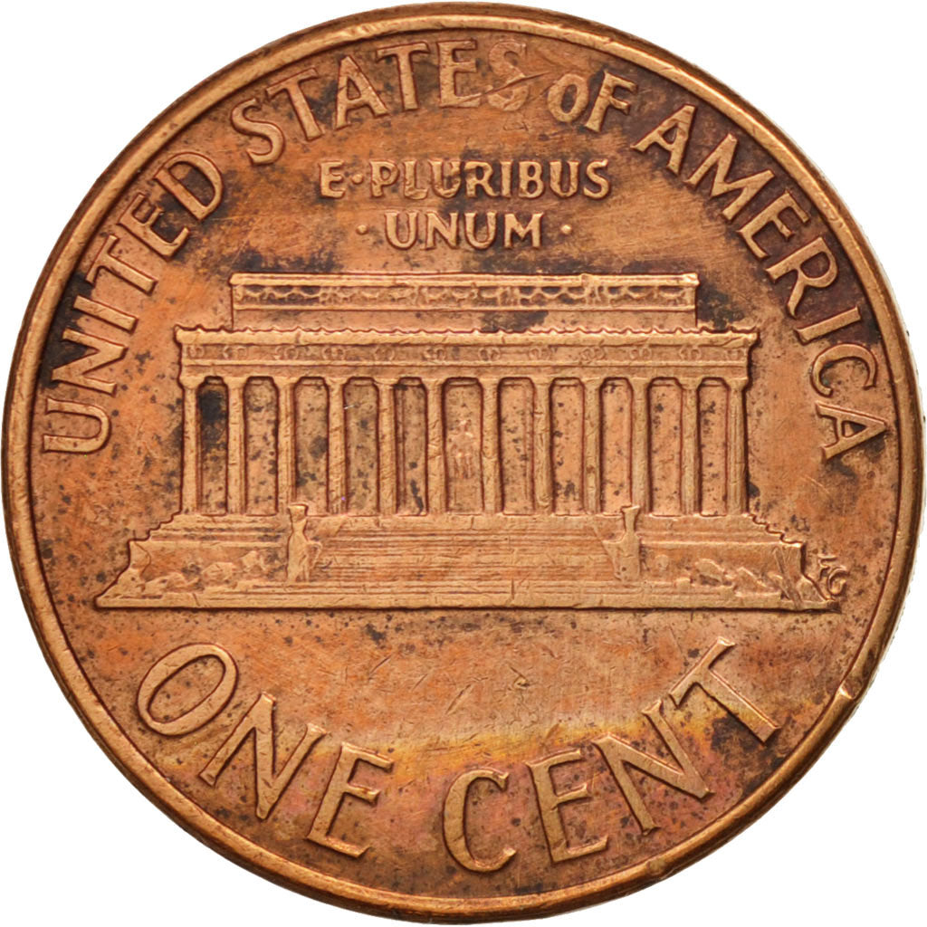 Coin, United States, Lincoln Cent, Cent, 1974, U.S. Mint, Philadelphia