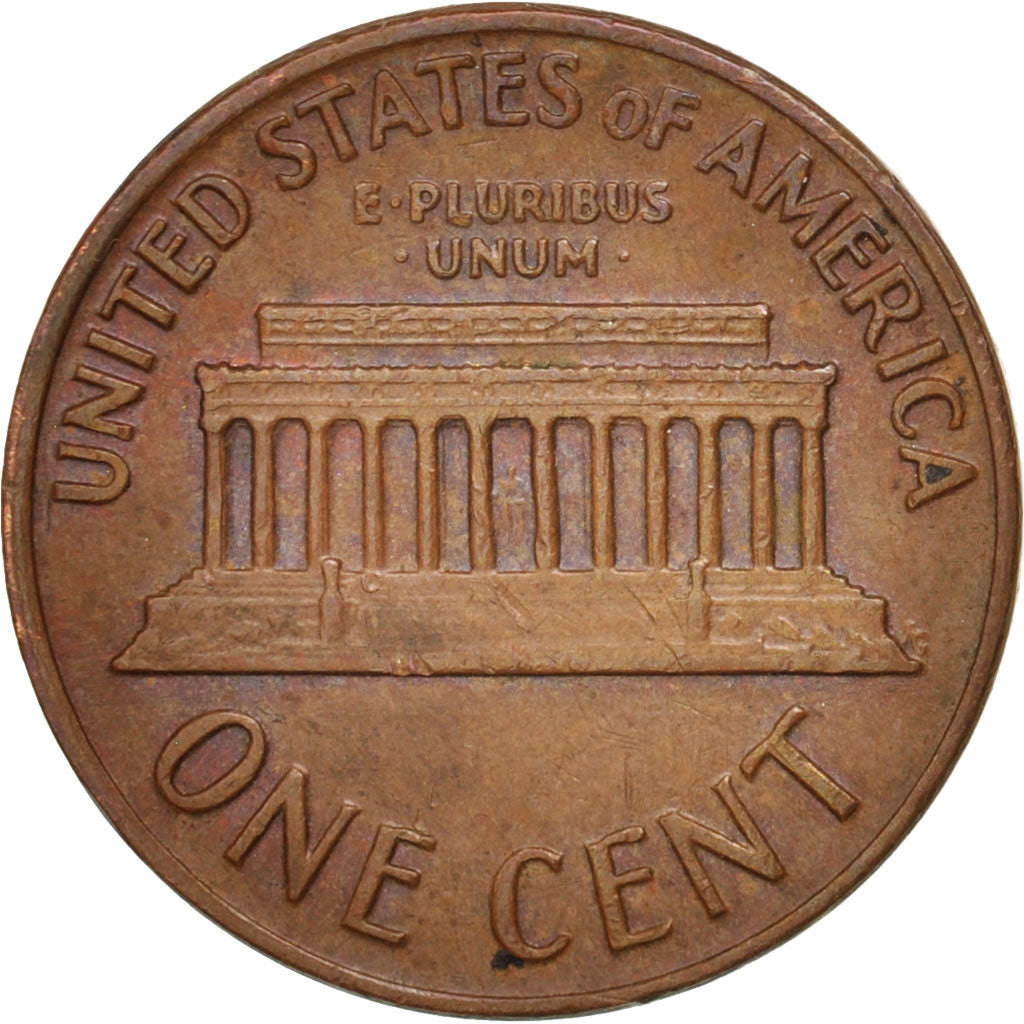 Coin, United States, Lincoln Cent, Cent, 1971, U.S. Mint, San Francisco