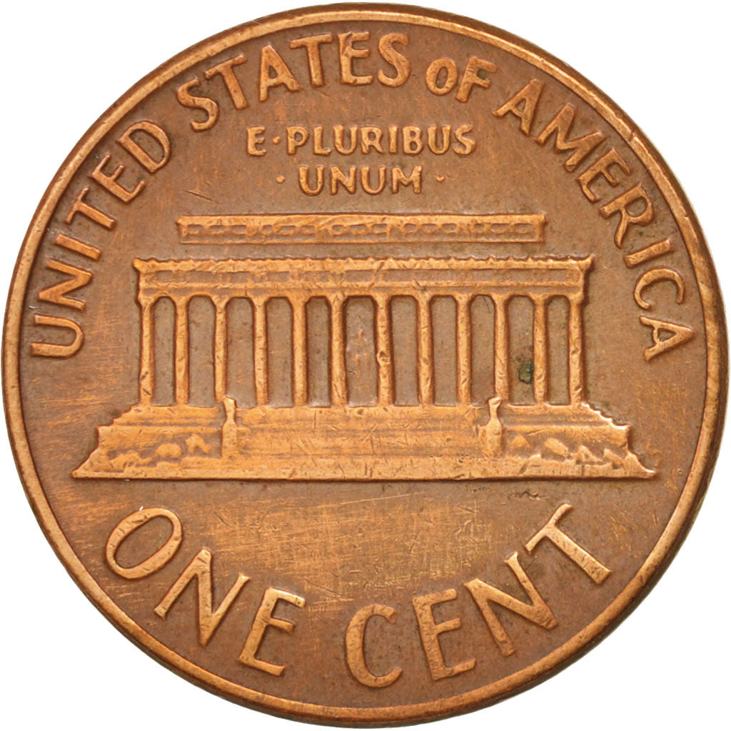 Coin, United States, Lincoln Cent, Cent, 1970, U.S. Mint, Denver, EF(40-45)