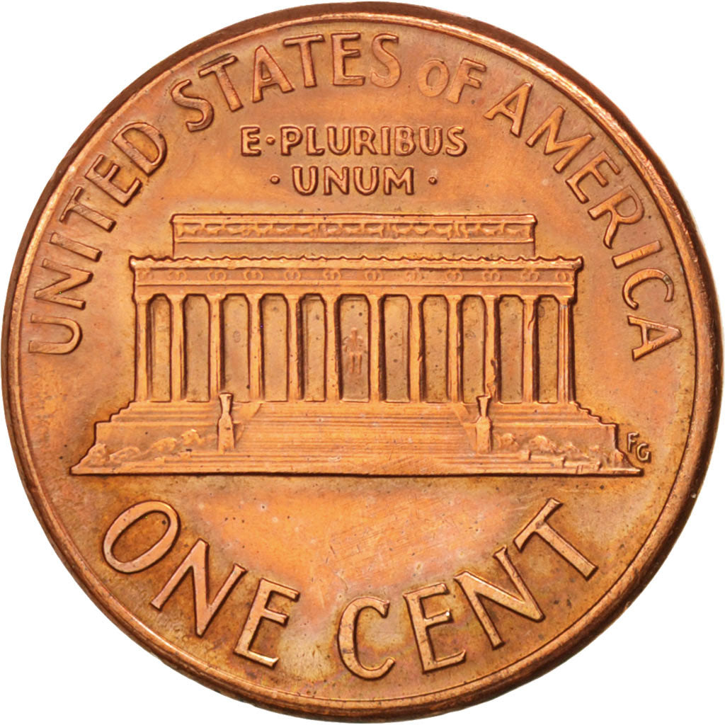 Coin, United States, Lincoln Cent, Cent, 1991, U.S. Mint, Philadelphia, MS(63)