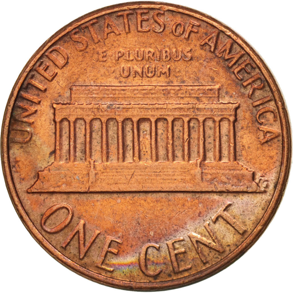 Coin, United States, Lincoln Cent, Cent, 1981, U.S. Mint, Denver, AU(55-58)