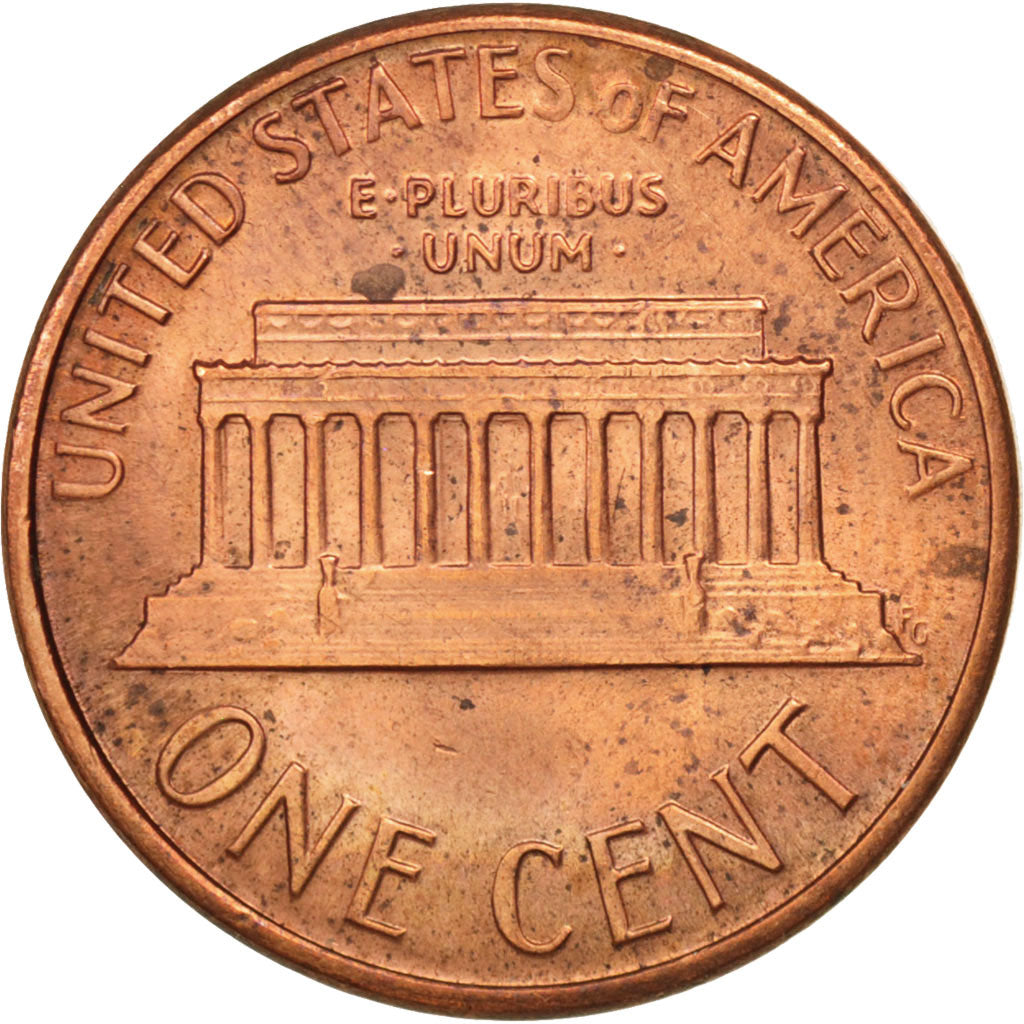 Coin, United States, Lincoln Cent, Cent, 1986, U.S. Mint, Denver, MS(60-62)