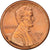 Moneda, Estados Unidos, Lincoln Cent, Cent, 1991, U.S. Mint, Denver, EBC+, Cobre