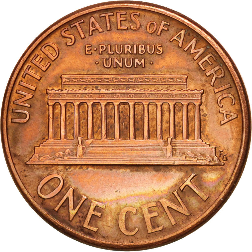 United States, Lincoln Cent, 1992, Denver, MS(60-62), KM:201b