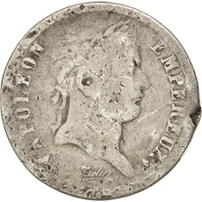 France, Napoléon I, 1/2 Franc, 1812, Paris, F(12-15), Silver, KM:691.1