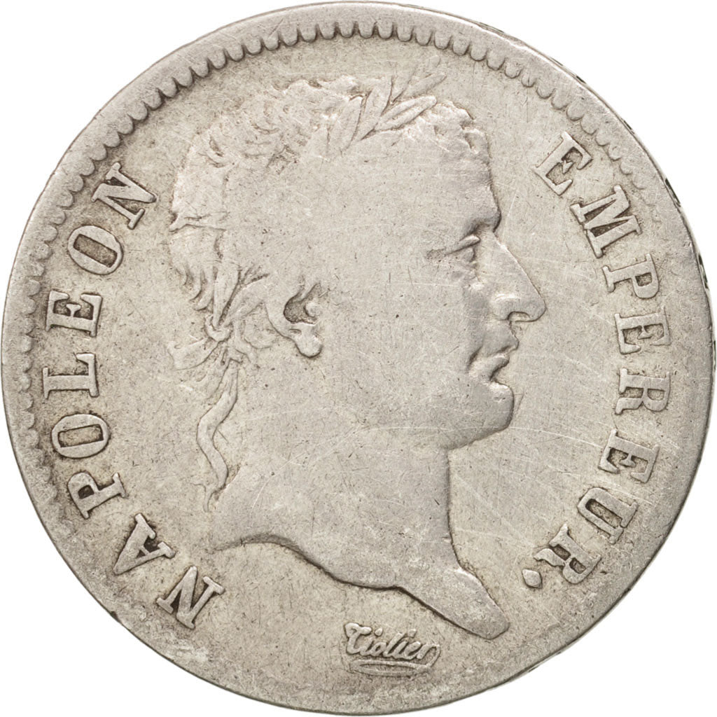 France, Napoléon I, Franc, 1812, Paris, VF(20-25), Silver, KM:692.1