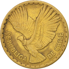 Chile, 5 Centesimos, 1966, EF(40-45), Aluminum-Bronze, KM:190