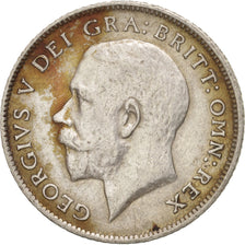 Great Britain, George V, 6 Pence, 1915, EF(40-45), Silver, KM:815