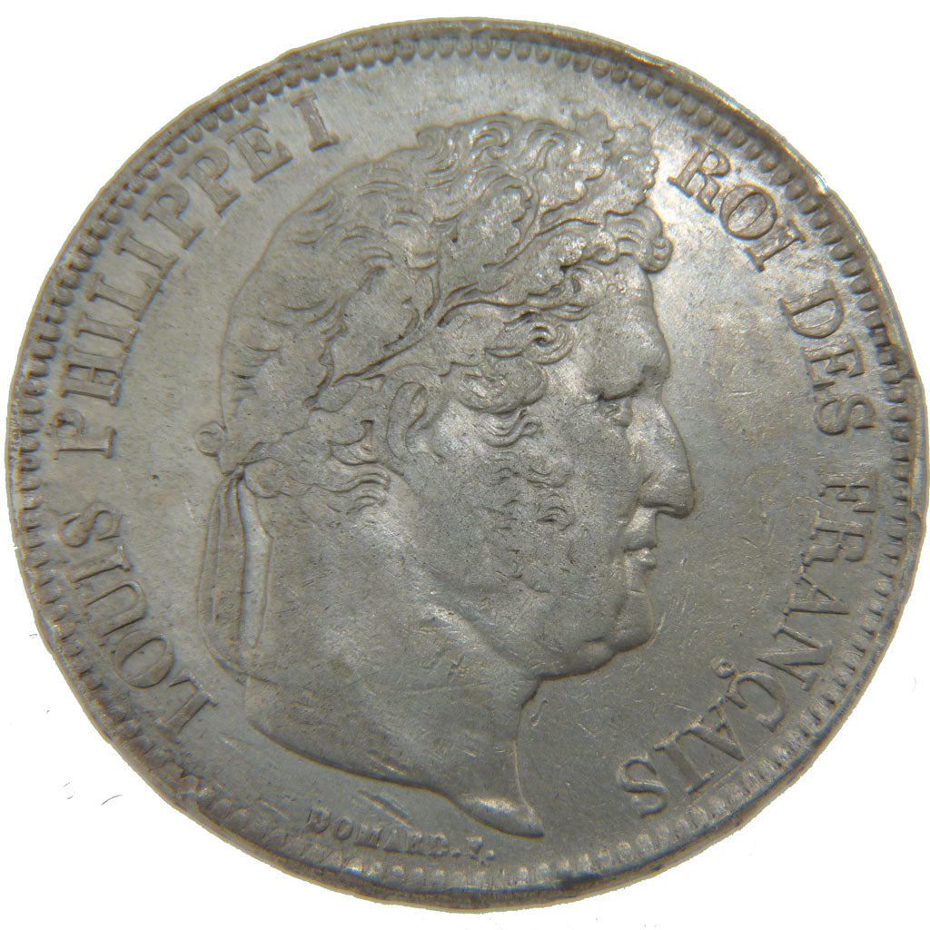 Louis Philippe Ier, 5 Francs Tête Laurée