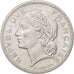 Moneda, Francia, Lavrillier, 5 Francs, 1945, Beaumont-le-Roger, SC, Aluminio