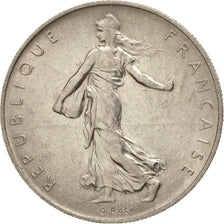 France, Semeuse, Franc, 1960, Paris, AU(55-58), Nickel, KM:925.1, Gadoury:474