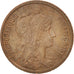 France, Dupuis, 2 Centimes, 1911, Paris, AU(50-53), Bronze, KM:841, Gadoury:107