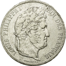 Coin, France, Louis-Philippe, 5 Francs, 1834, Nantes, VF(30-35), Silver