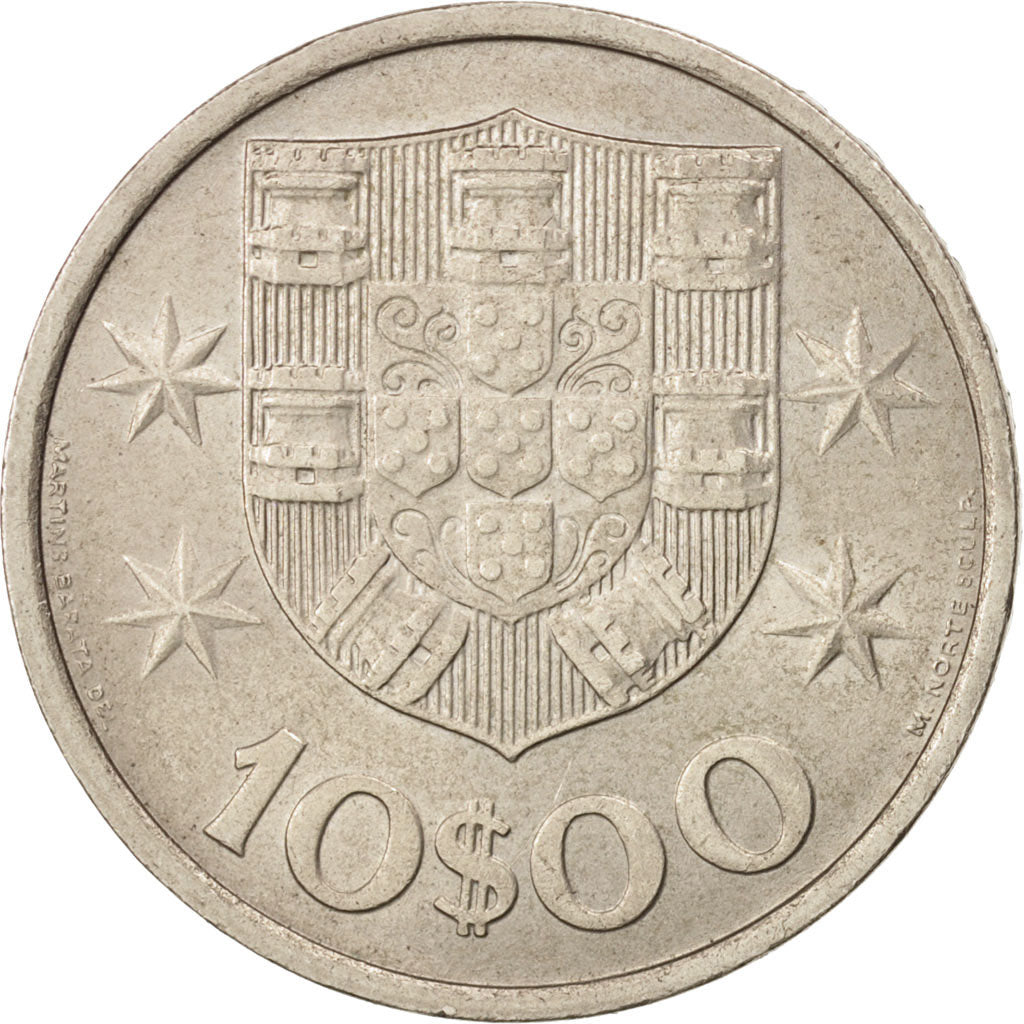 Portugal, 10 Escudos, 1973, SUP+, Copper-Nickel Clad Nickel, KM:600