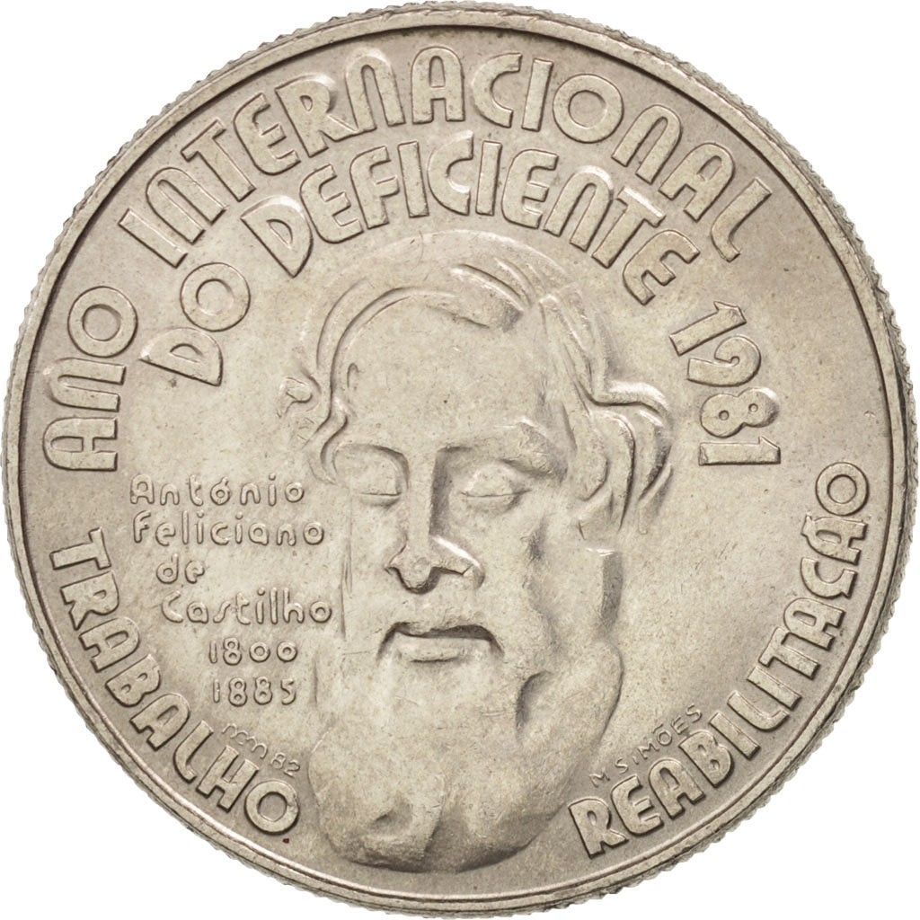 Coin, Portugal, 25 Escudos, 1984, AU(55-58), Copper-nickel, KM:624