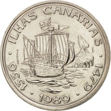Portugal, 100 Escudos, 1989, MS(64), Copper-nickel, KM:646