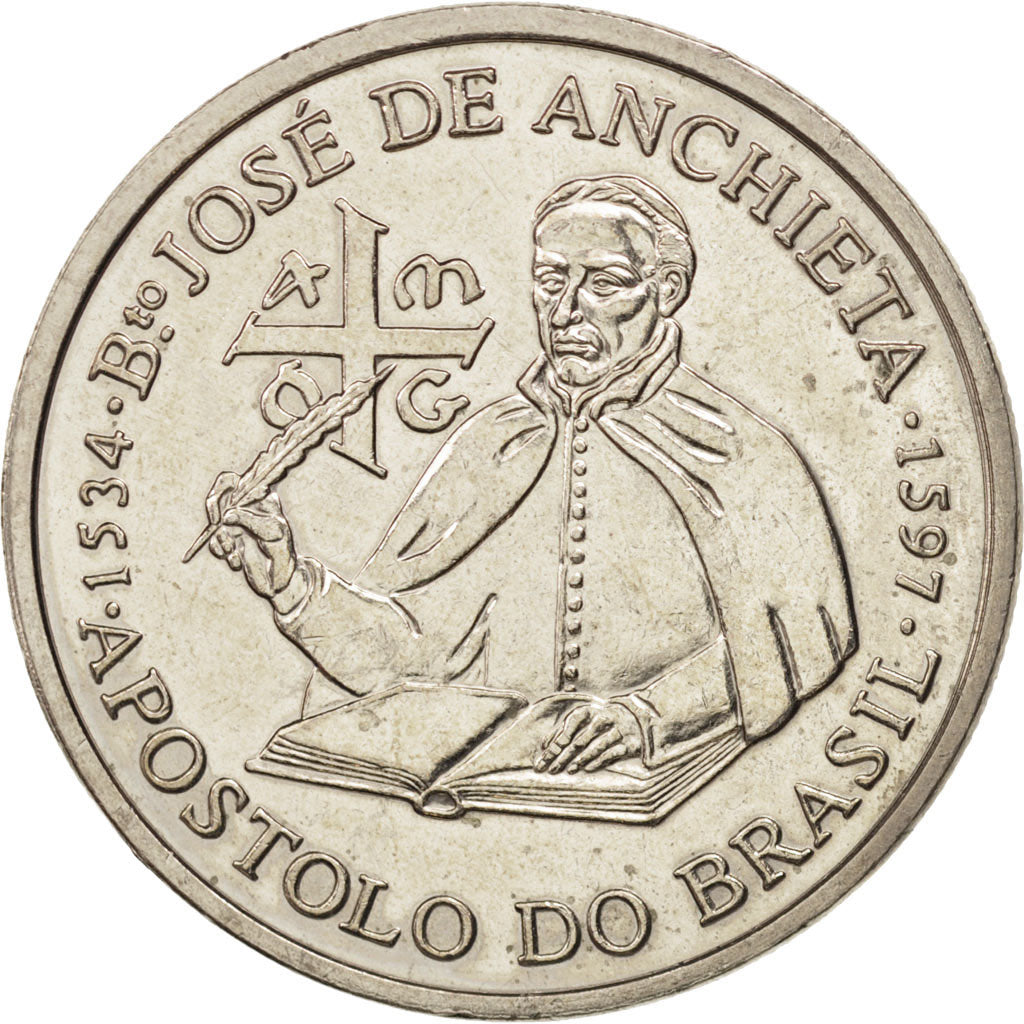 Portugal, 200 Escudos, 1997, MS(64), Copper-nickel, KM:699