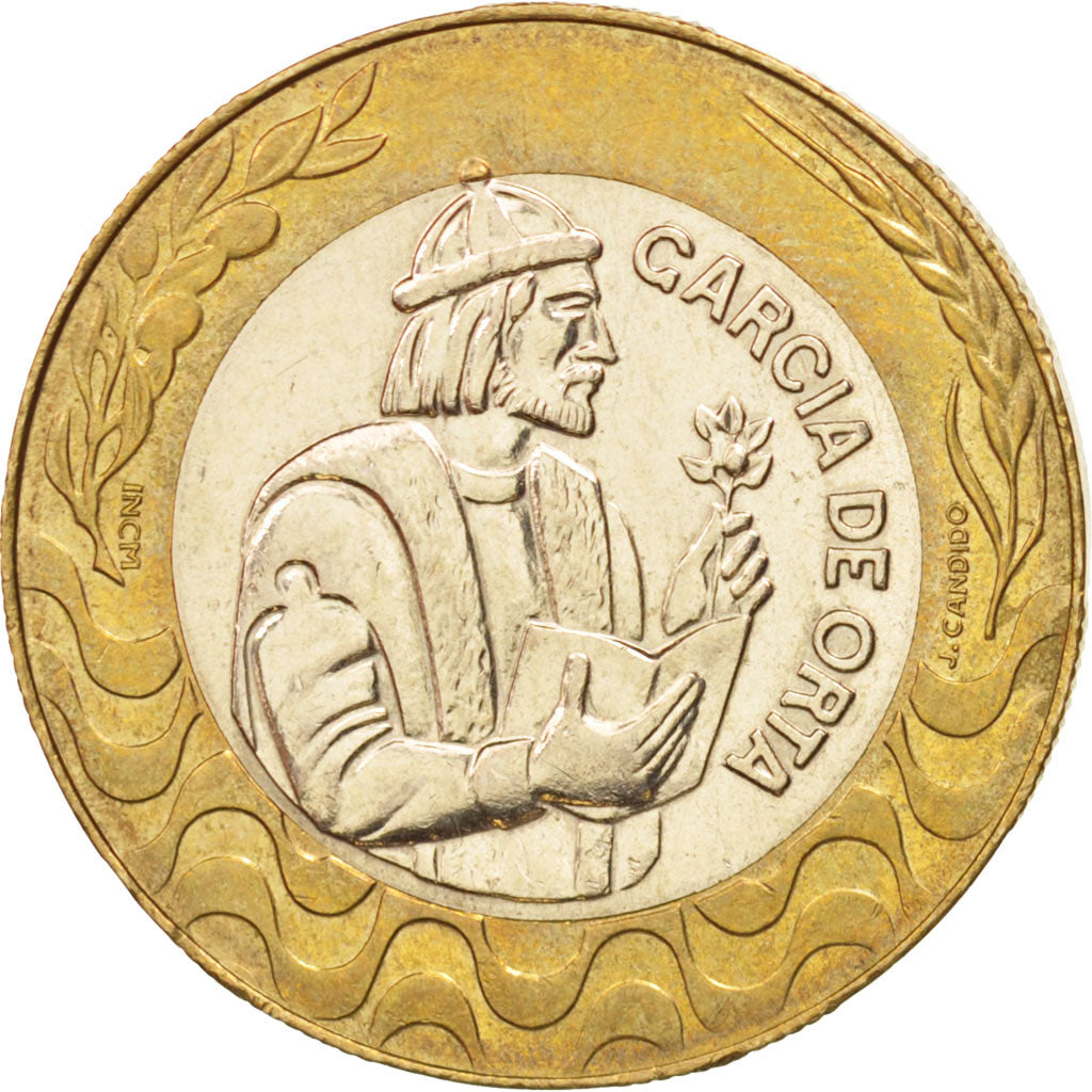 Portugal, 200 Escudos, 1991, MS(63), Bi-Metallic, KM:655