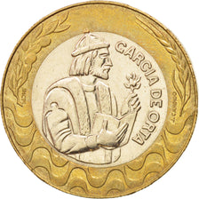 Portugal, 200 Escudos, 1991, MS(63), Bi-Metallic, KM:655