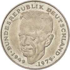 Bundesrepublik Deutschland, 2 Mark, 1987, Karlsruhe, AU(50-53), KM:149