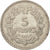 Munten, Frankrijk, Lavrillier, 5 Francs, 1935, Paris, PR, Nickel, KM:888