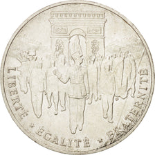 France, Libération de Paris, 100 Francs, 1994, MS(60-62), Silver, KM:1045.1