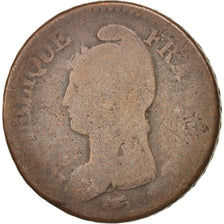 Münze, Frankreich, Dupré, Decime, 1798, Strasbourg, SGE, Bronze, KM:644.4