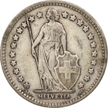 Switzerland, Franc, 1934, Bern, EF(40-45), Silver, KM:24