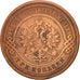 Russie, Nicholas II, 3 Kopeks, 1899, Saint-Petersburg, TTB, Cuivre, KM:11.2