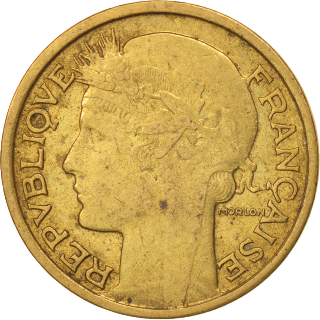 Monnaie, France, Morlon, 50 Centimes, 1939, Bruxelles, TTB, Aluminum-Bronze