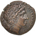 Moeda, Sicília, Litra, Syracuse, AU(55-58), Bronze, SNG ANS:803