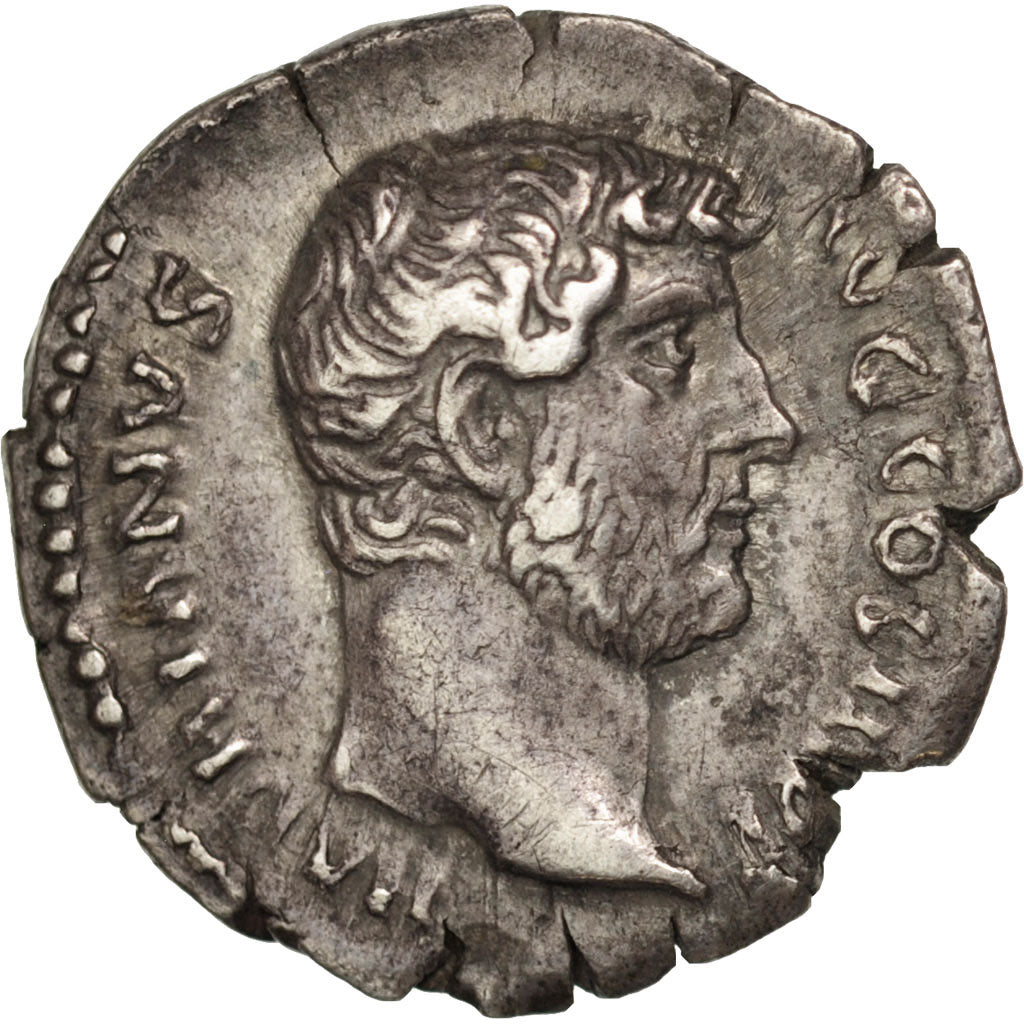 Coin, Hadrian, Denarius, Rome, AU(50-53), Silver, RIC:241A