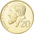 Moneta, Cipro, 20 Cents, 2004, FDC, Nichel-ottone, KM:62.2