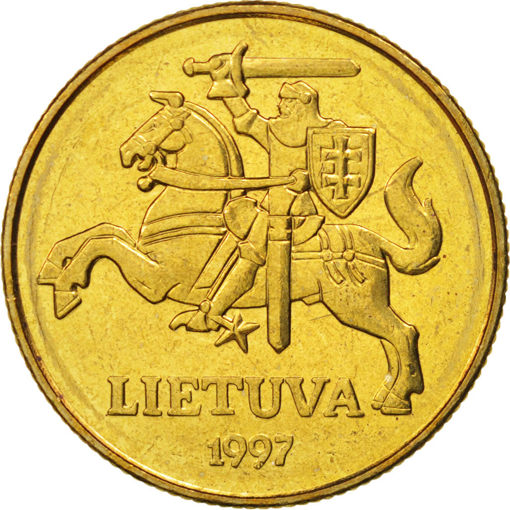 Coin, Lithuania, 50 Centu, 1991, MS(64), Nickel-brass, KM:108