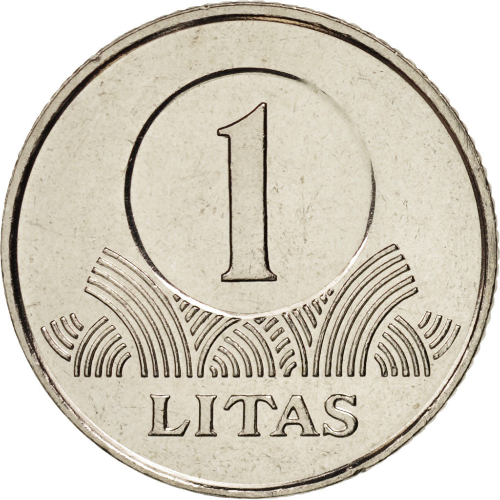 Coin, Lithuania, Litas, 2002, MS(65-70), Copper-nickel, KM:111