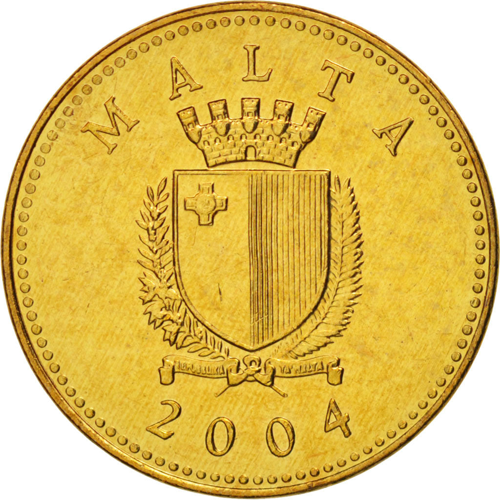 Malta, Cent, 2004, FDC, Nichel-ottone, KM:93