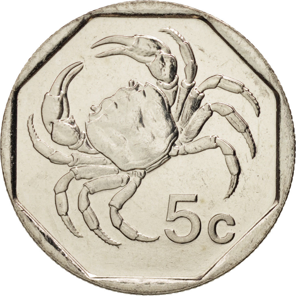 Malta, 5 Cents, 2001, MS(65-70), Copper-nickel, KM:95
