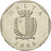 Coin, Malta, 50 Cents, 2006, MS(65-70), Copper-nickel, KM:98