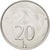 Moneta, Słowacja, 20 Halierov, 1996, MS(65-70), Aluminium, KM:18