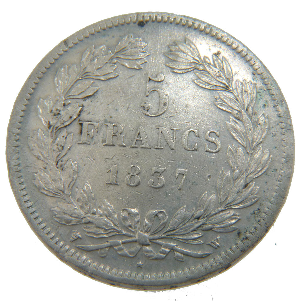 Louis Philippe Ier, 5 Francs Tête Laurée