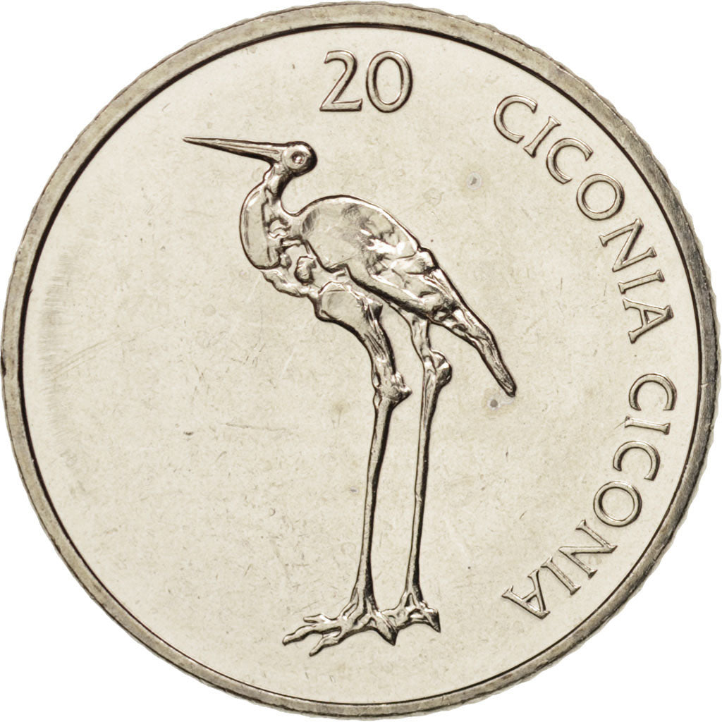 Slovenia, 20 Tolarjev, 2006, Kremnica, MS(65-70), Copper-nickel, KM:51