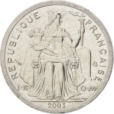 French Polynesia, Franc, 2003, Paris, MS(65-70), Aluminum, KM:11, Lecompte:23g