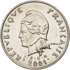French Polynesia, 50 Francs, 2001, MS(60-62), Nickel, KM:13, Lecompte:122f